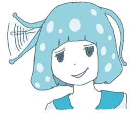 SLUG GIRL 2 sticker #6500760