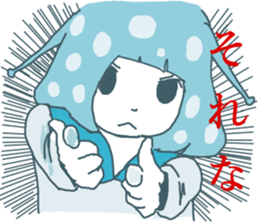 SLUG GIRL 2 sticker #6500785