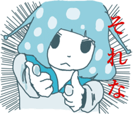 SLUG GIRL 2 sticker #6500785