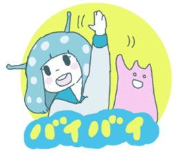 SLUG GIRL 2 sticker #6500791