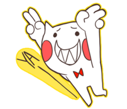 cat's happy time sticker #6500962