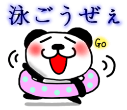 panda Sticker summer-ABC-5 sticker #6502204