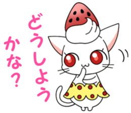 3:00 cat sticker #6502281