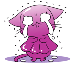 3:00 cat sticker #6502289