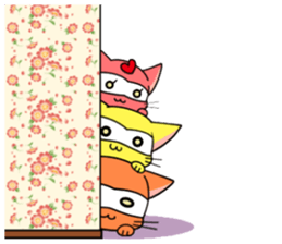 3:00 cat sticker #6502296