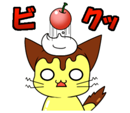 3:00 cat sticker #6502301