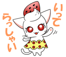 3:00 cat sticker #6502306