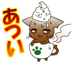 3:00 cat sticker #6502308