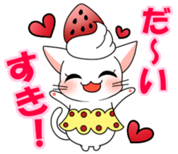 3:00 cat sticker #6502319