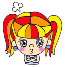 colorful gals sticker #6502553