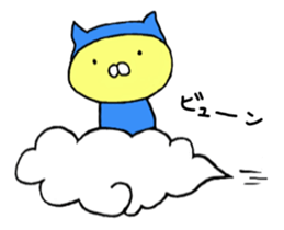 Loose cat Ninja sticker #6502623