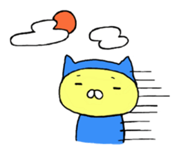 Loose cat Ninja sticker #6502653