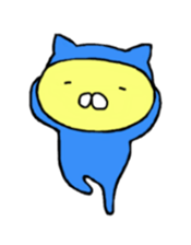 Loose cat Ninja sticker #6502659