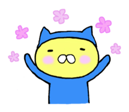 Loose cat Ninja sticker #6502670