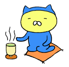 Loose cat Ninja sticker #6502678