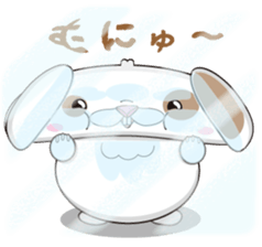 Lop-eared rabbit stamp sticker #6502796