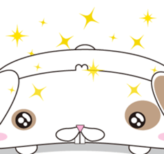 Lop-eared rabbit stamp sticker #6502799