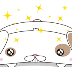 Lop-eared rabbit stamp sticker #6502799