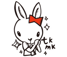 High school Rabbit girl sticker #6502849