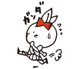 High school Rabbit girl sticker #6502854