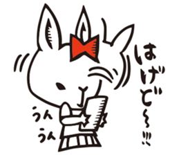High school Rabbit girl sticker #6502857