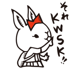 High school Rabbit girl sticker #6502860