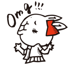 High school Rabbit girl sticker #6502862