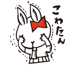 High school Rabbit girl sticker #6502864