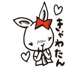 High school Rabbit girl sticker #6502865