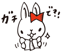 High school Rabbit girl sticker #6502867