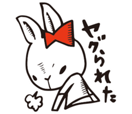 High school Rabbit girl sticker #6502869