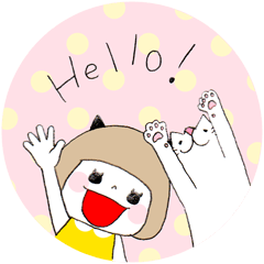 Cat eyes girl (nekome-chan)