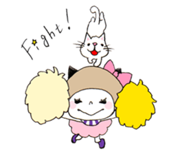 Cat eyes girl (nekome-chan) sticker #6503207