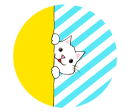 Cat eyes girl (nekome-chan) sticker #6503208