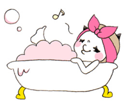 Cat eyes girl (nekome-chan) sticker #6503223