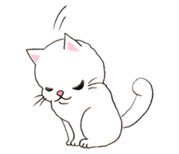 Cat eyes girl (nekome-chan) sticker #6503227