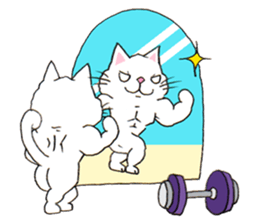 Cat eyes girl (nekome-chan) sticker #6503228