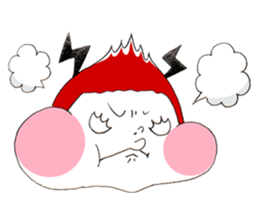 Cat eyes girl (nekome-chan) sticker #6503230