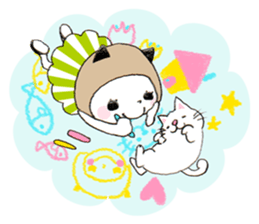 Cat eyes girl (nekome-chan) sticker #6503235