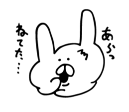 rabbit mail sticker #6503418