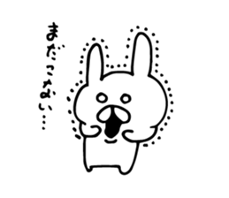 rabbit mail sticker #6503426