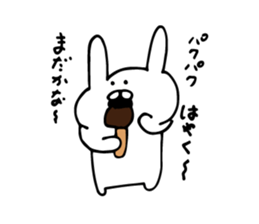 rabbit mail sticker #6503429