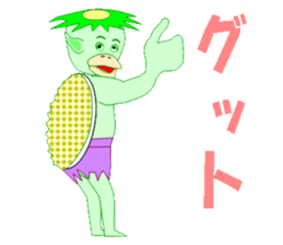 Bright, fun, everyone's "Kappa heaven" sticker #6504613