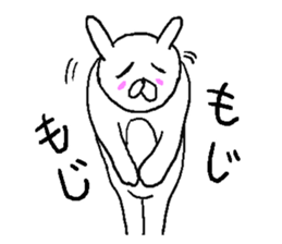 Very annoying rabbit. sticker #6504657