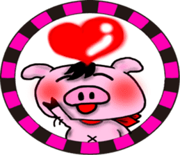 pig sticker-1- sticker #6504685