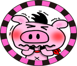 pig sticker-1- sticker #6504695