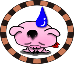 pig sticker-1- sticker #6504710