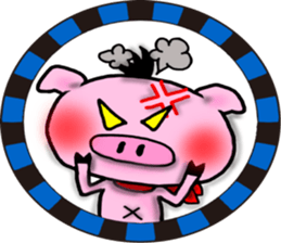 pig sticker-1- sticker #6504711