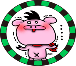 pig sticker-1- sticker #6504712