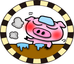 pig sticker-1- sticker #6504716